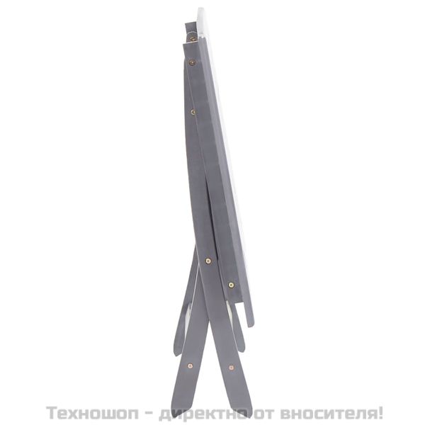 Сгъваема градинска маса, 120x70x75 см, акациево дърво масив
