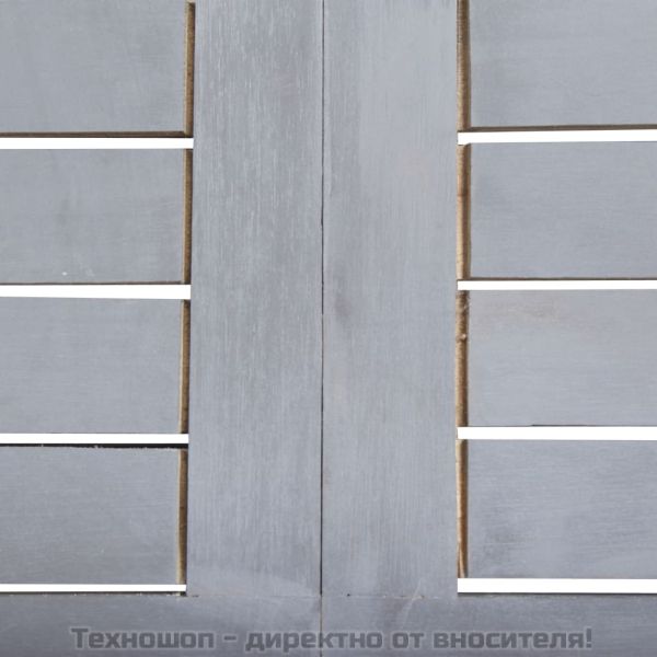 Сгъваема градинска маса, 120x70x75 см, акациево дърво масив