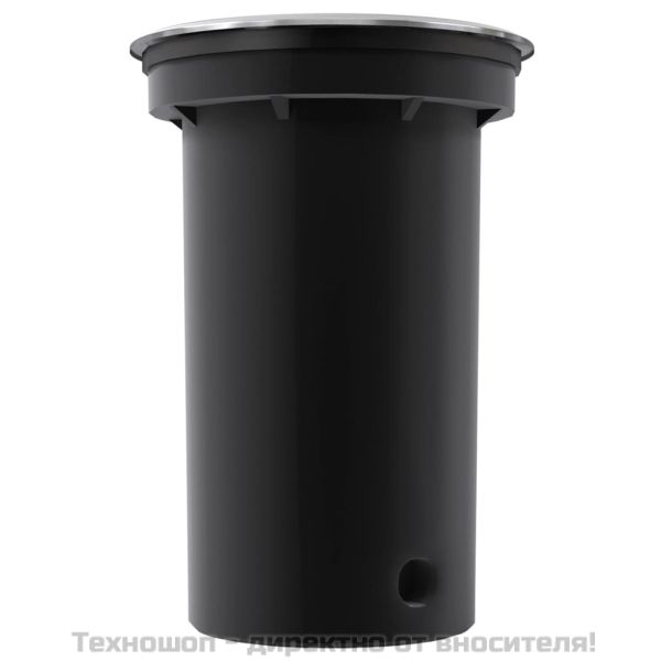 Градинско осветително тяло за вграждане в земята, кръгло - 3 бр