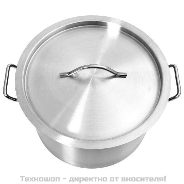 Тенджера, 32 л, 40x26 см, неръждаема стомана