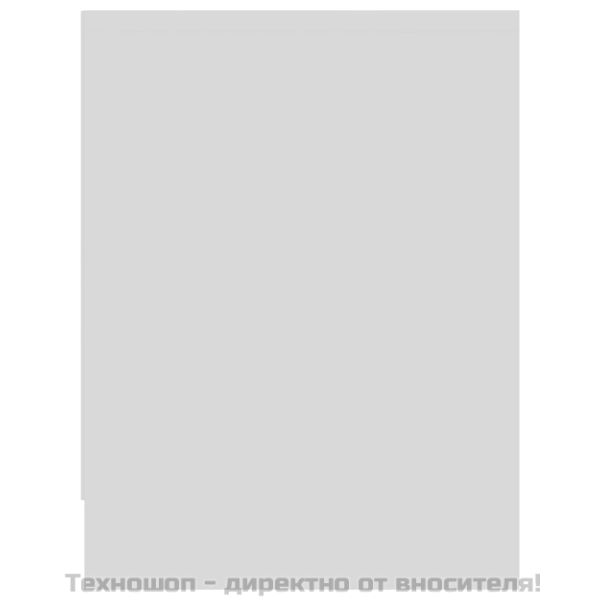 Нощно шкафче, бяло, 40x30x40 см, инженерно дърво