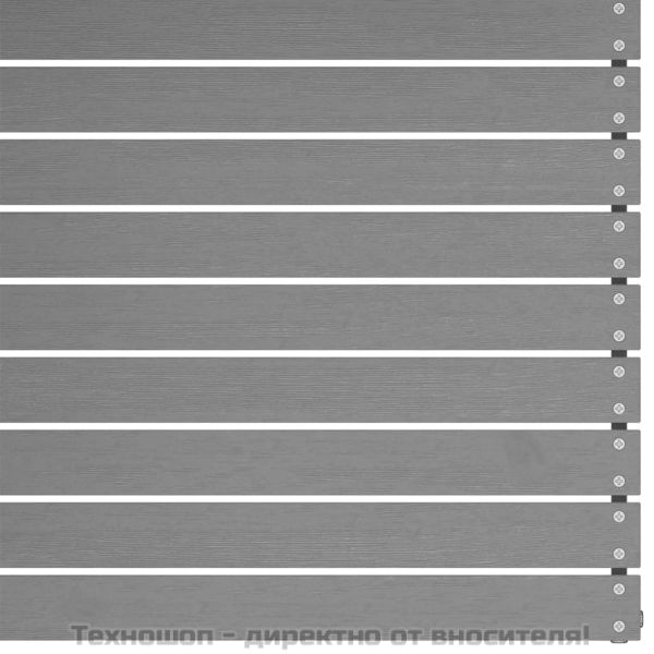 Градински 2-местен диван с възглавници, сив, борово дърво масив