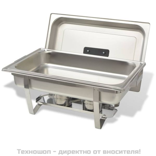 Комплект съдове за бен мари, 3 бр, неръждаема стомана