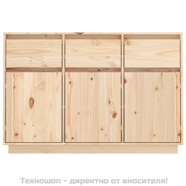 Сайдборд, 111x34x75 см, бор масив