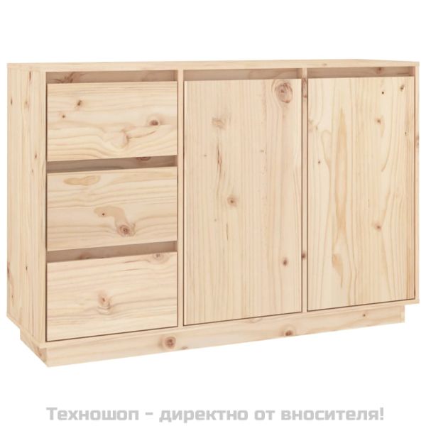 Сайдборд, 111x34x75 см, бор масив