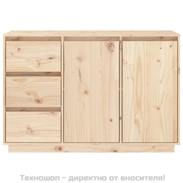 Сайдборд, 111x34x75 см, бор масив