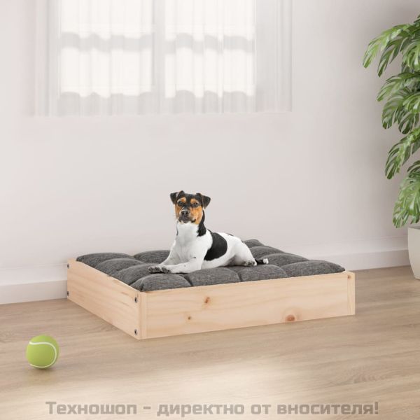 Кучешко легло, 51,5x44x9 см, борова дървесина масив