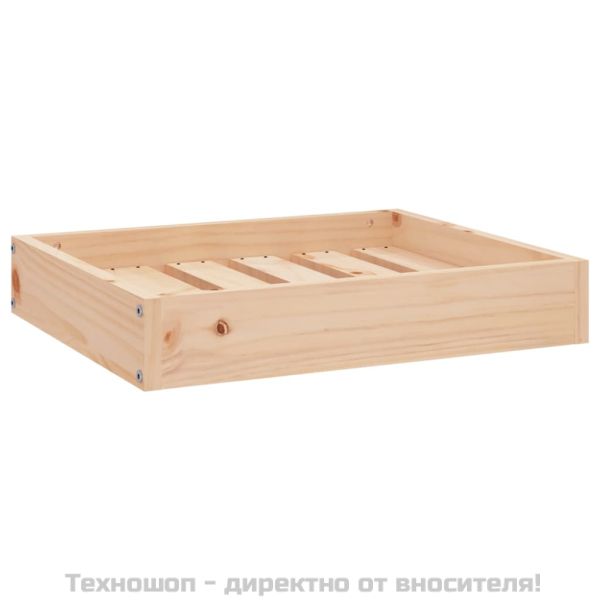 Кучешко легло, 51,5x44x9 см, борова дървесина масив