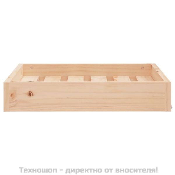 Кучешко легло, 51,5x44x9 см, борова дървесина масив