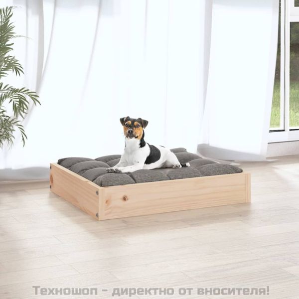 Кучешко легло, 51,5x44x9 см, борова дървесина масив