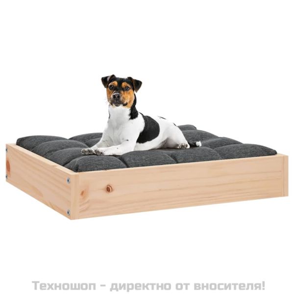 Кучешко легло, 51,5x44x9 см, борова дървесина масив