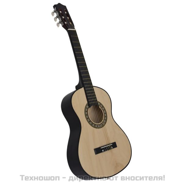 Комплект класическа китара за деца и начинаещи 8 части 1/2 34"
