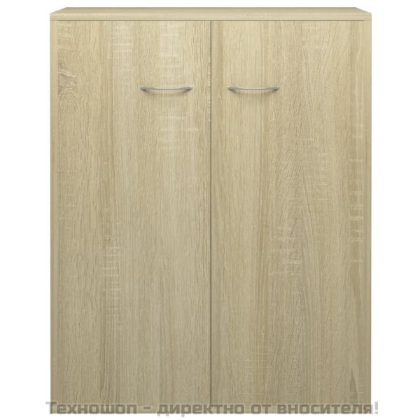 Бюфет, дъб сонома, 60x30x75 см, инженерно дърво