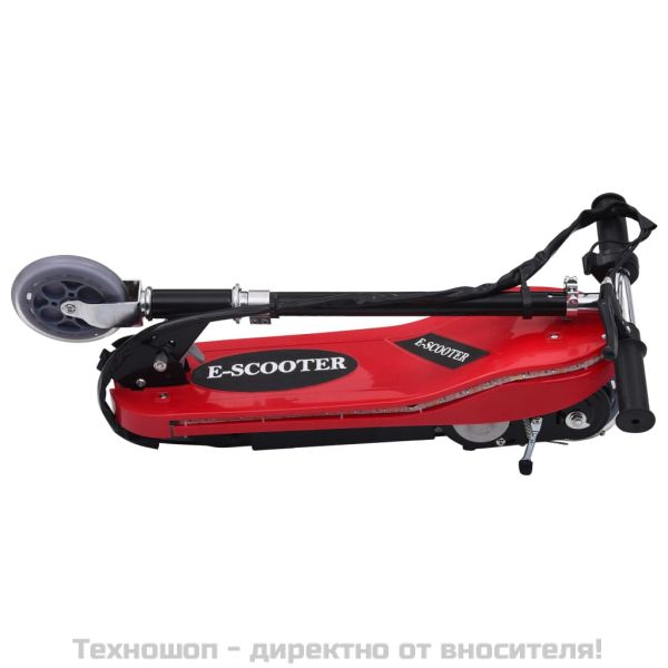 Електрически тротинетка с LED, 120 W, червен