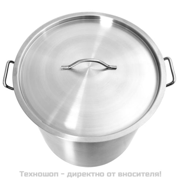 Тенджера, 71 л, 45x45 см, неръждаема стомана