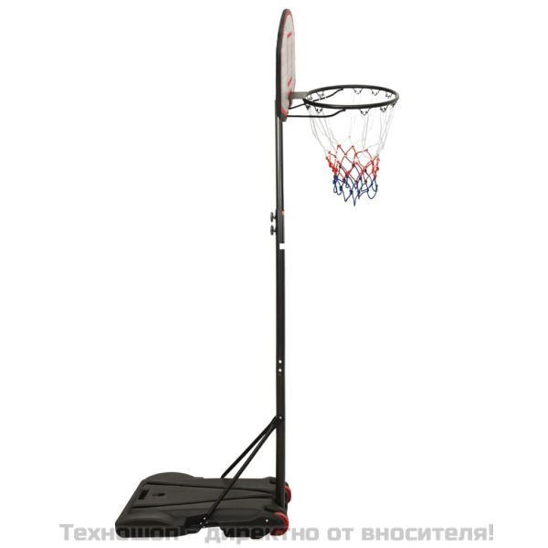 Баскетболна стойка черна 216-250 см полиетилен