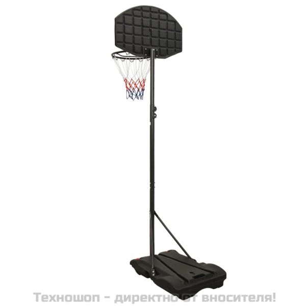 Баскетболна стойка черна 216-250 см полиетилен