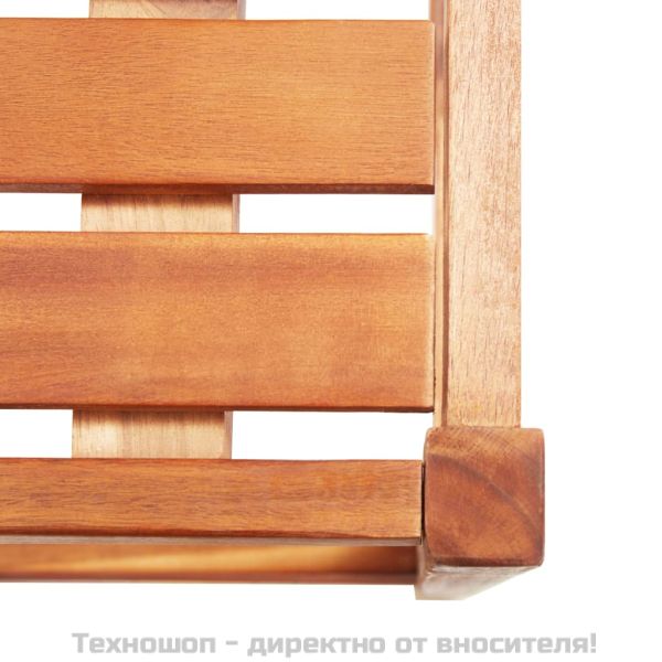 Бар столове, 2 бр, акациево дърво масив