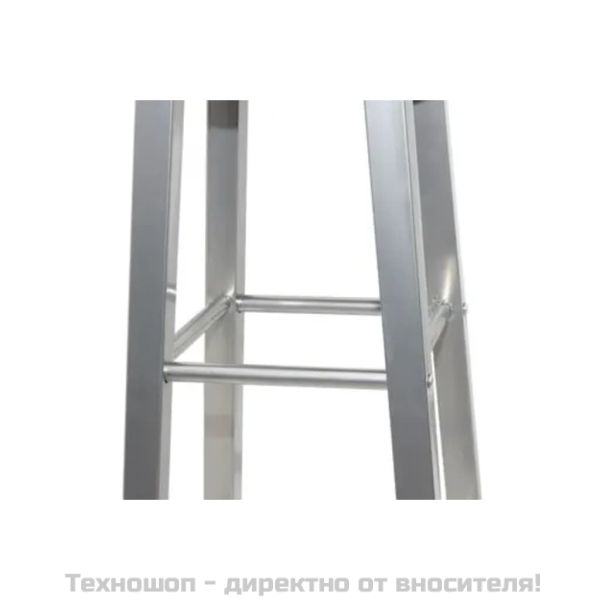 Бар столове, 2 броя, метал със седалка от MDF