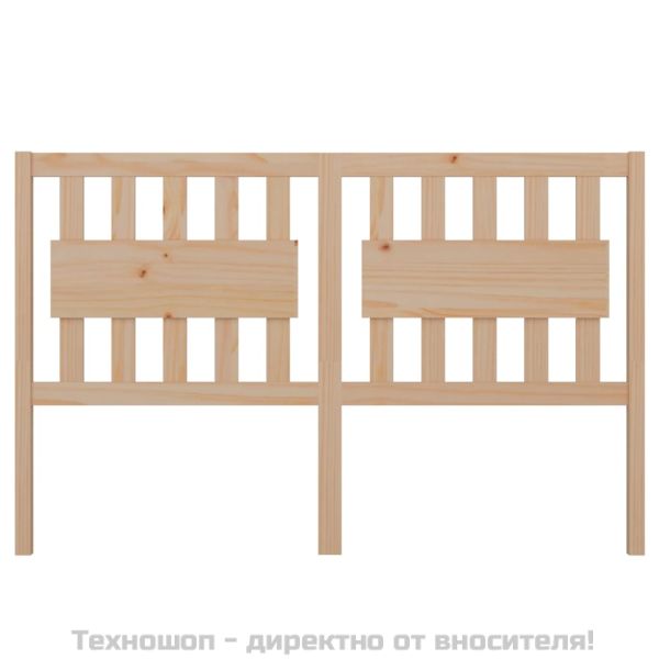 Горна табла за легло, 165,5x4x100 см, бор масив