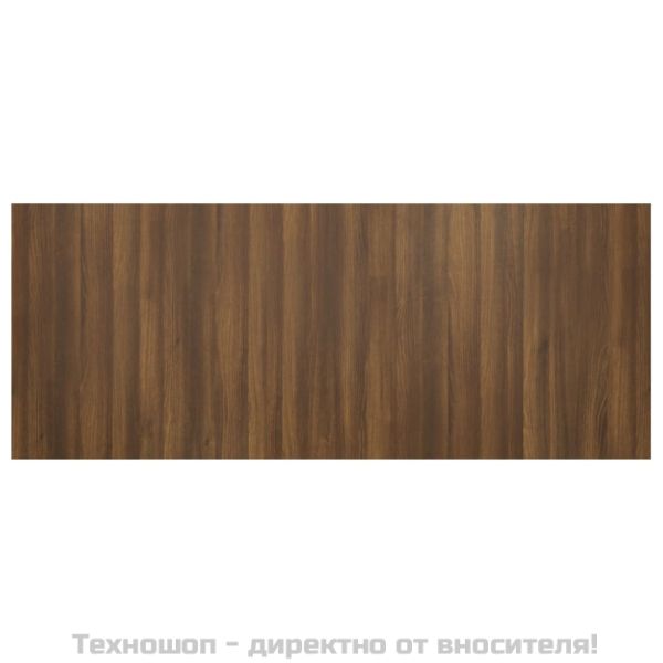 Табла за легло, кафяв дъб, 200x1,5x80 см, инженерно дървесина