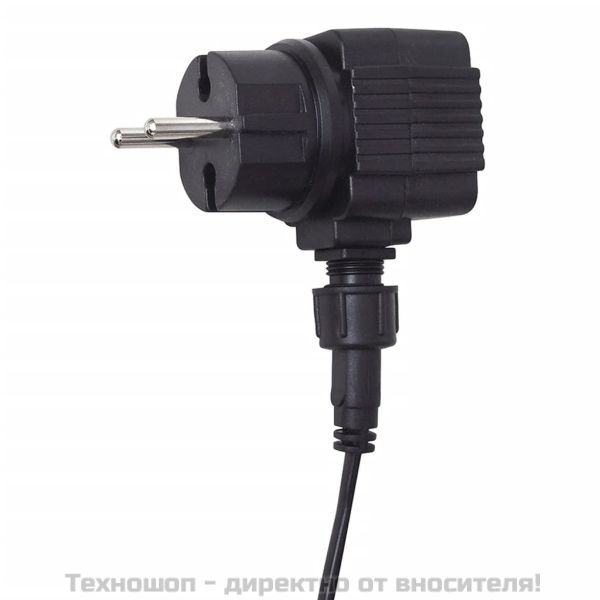 Правоъгълен фонтан за басейн, LED, неръждаема стомана, 30 см