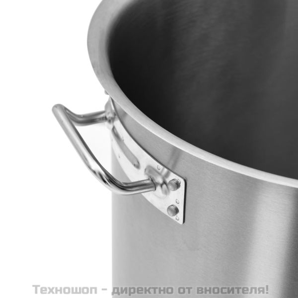 Тенджера, 36 л,5 36x36 см, неръждаема стомана