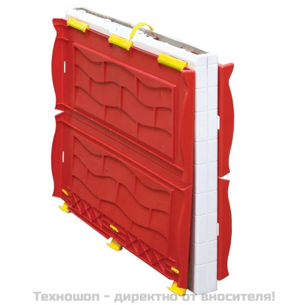 Сгъваема детска къща за игра с подвижна врата и прозорци