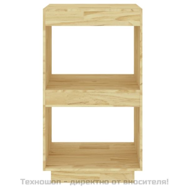 Библиотека, 40x35x71 см, борово дърво масив