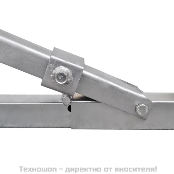 Скоба за поддържане на долната част на лодка, с килови ролки