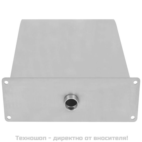 Фонтан за басейн, неръждаема стомана, 45x30x65 см, сребрист