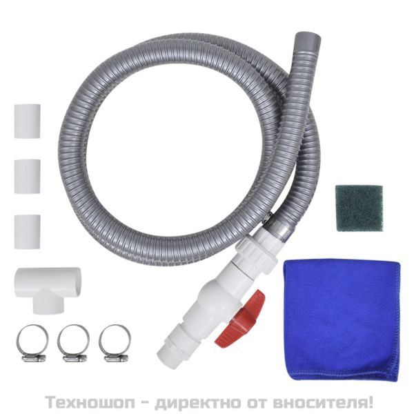 Фонтан за басейн, неръждаема стомана, 45x30x65 см, сребрист