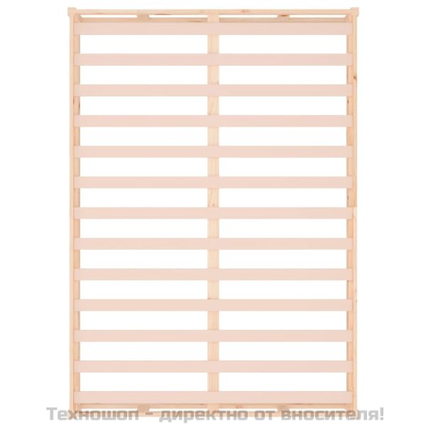 рамка за легло 150x200 см King Size масивно дърво
