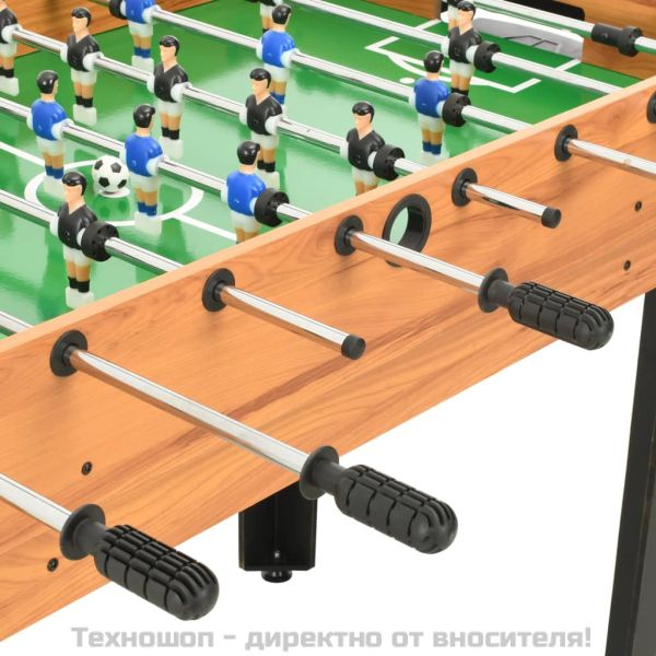 Мултифункционална игрална маса 15-в-1, 121x61x82 см, клен