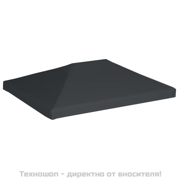 Покрив за шатра, 310 г/м², 4x3 м, сив