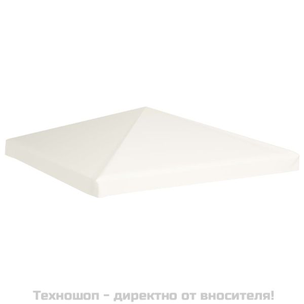 Покрив за шатра, 310 г/м², 3x3 м, кремавобял