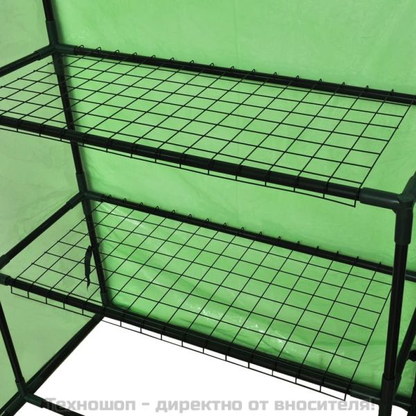 Парник с 4 рафта