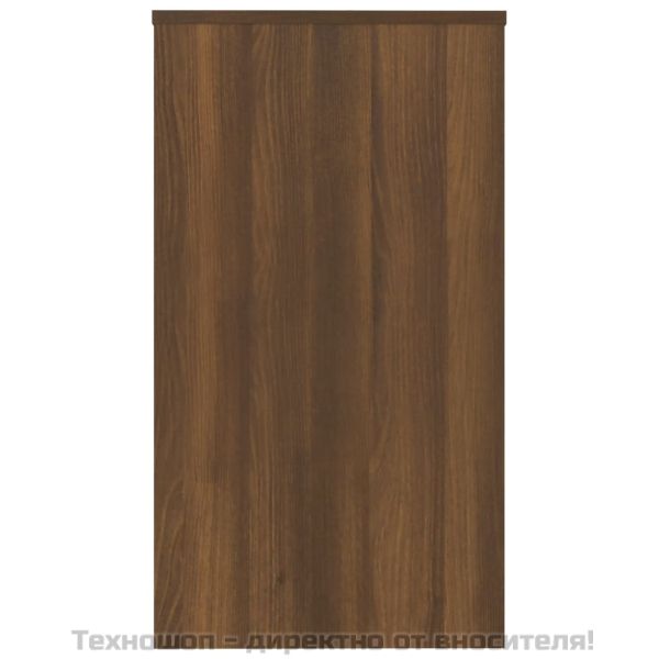 Бюро, кафяв дъб, 90x40x72 см, инженерно дърво