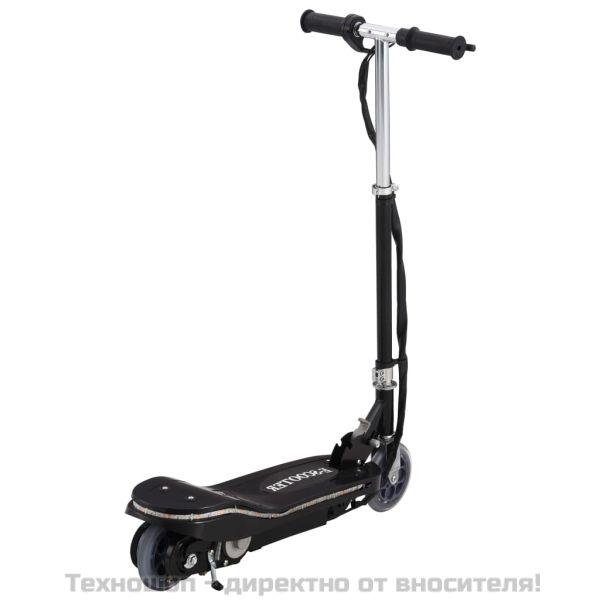 Електрическа тротинетка с LED, 120 W, черна