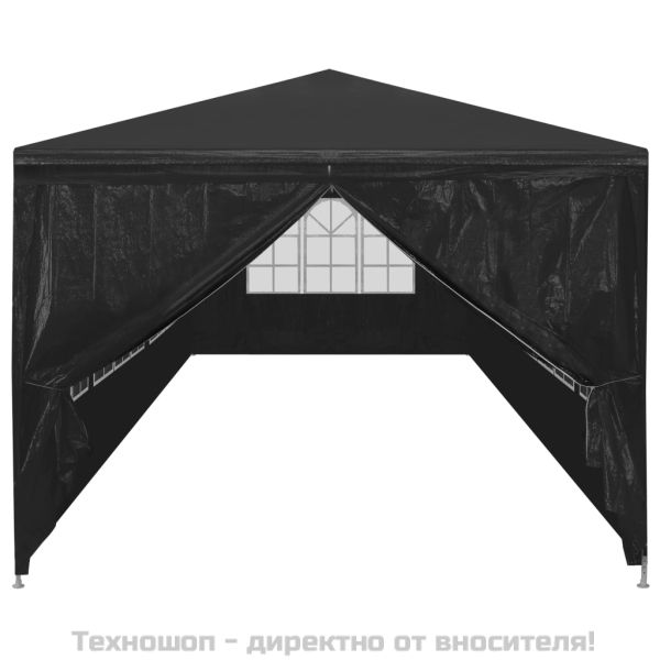 Парти шатра 3x12 м антрацит