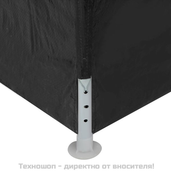 Парти шатра 3x12 м антрацит