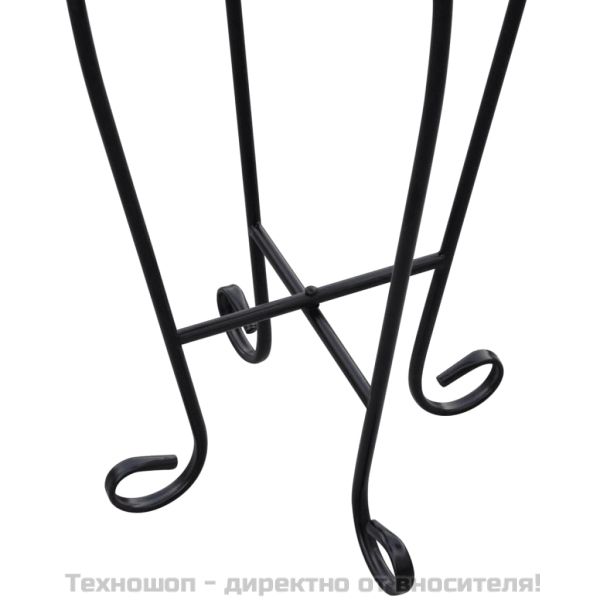 Мозаечна странична масичка за цветя, теракота