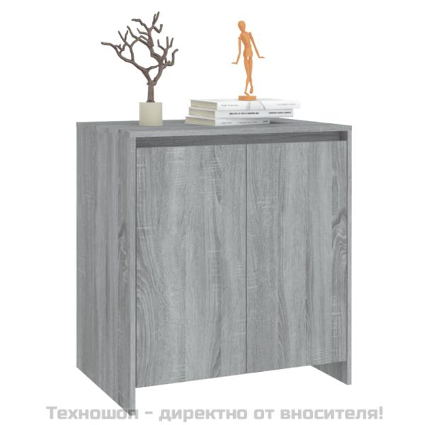 Сайдборд, сив сонома, 70x41x75 см, инженерно дърво