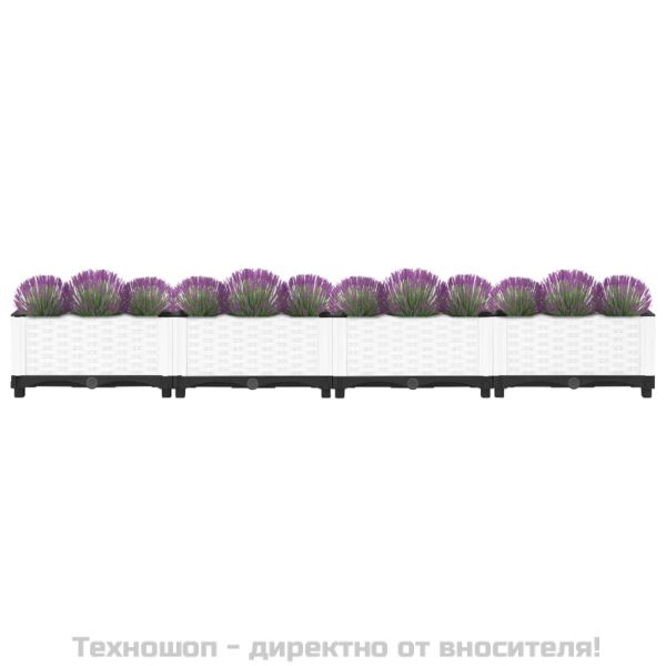 Повдигната леха, 160x40x23 см, полипропилен