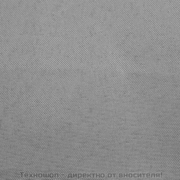 Градински средни дивани със сиви възглавници, 2 бр, бор масив