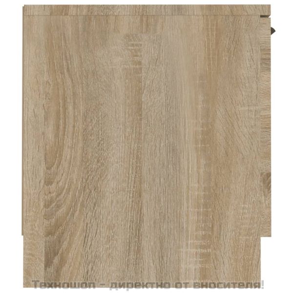 ТВ шкаф, дъб сонома, 140x35x40 см, инженерно дърво