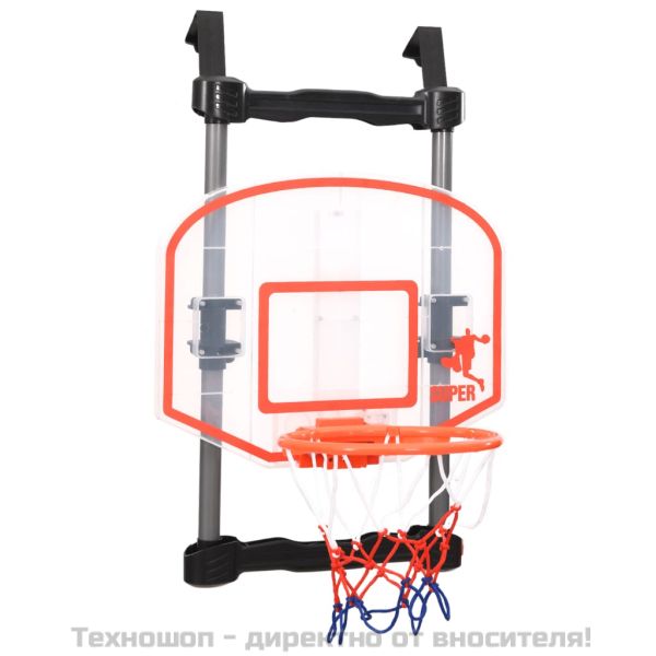 Детски комплект за баскетбол за врата регулируем