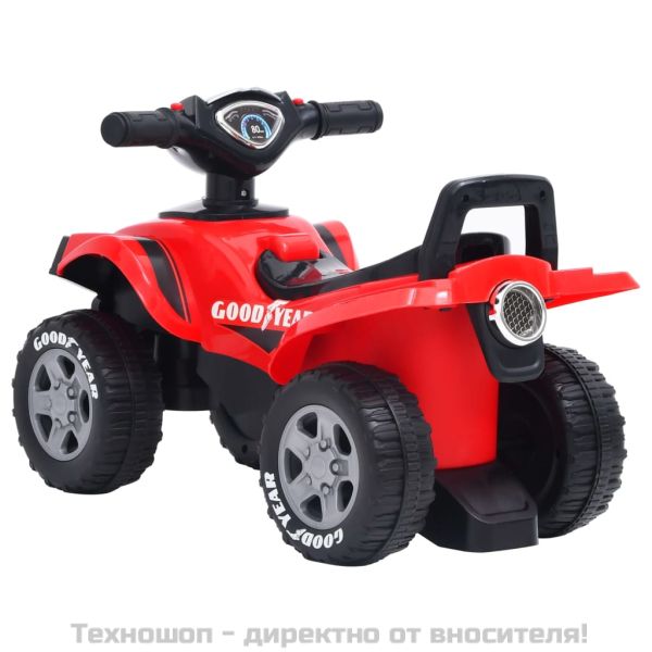 Детско ATV за бутане Good Year, червен