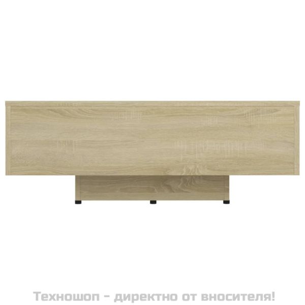 Маса за кафе, дъб сонома, 85x55x31 см, инженерно дърво