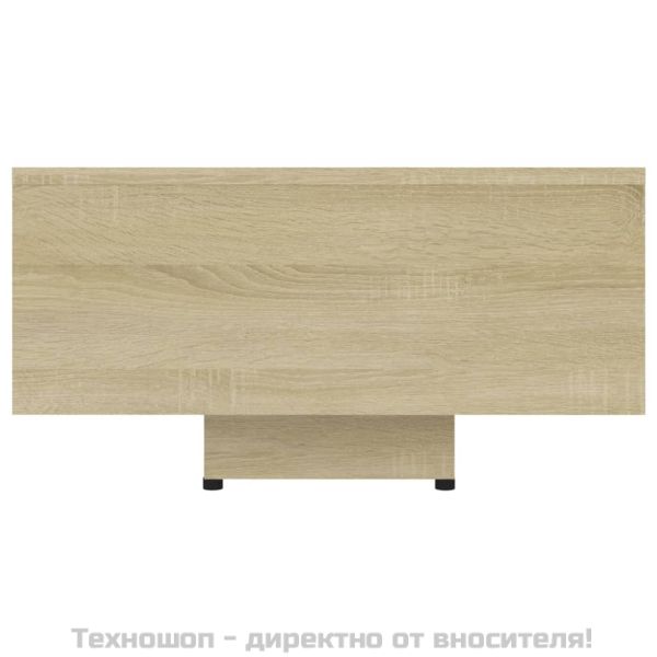 Маса за кафе, дъб сонома, 85x55x31 см, инженерно дърво